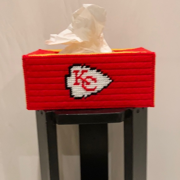 Kansas City Chiefs NFL Tissue Box Cover
